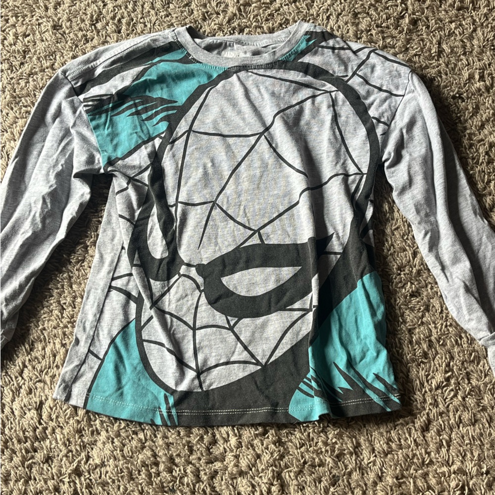 Kids Marvel Heather Gray Graphic Tee